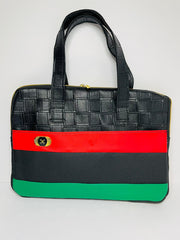 RBG ~ Red, Black & Green Leather (C)