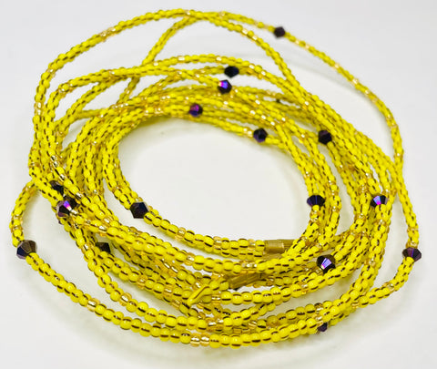 Kenya Waist Beads ~ Yellow